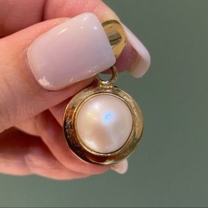 Charles Albert genuine Pearl pendant